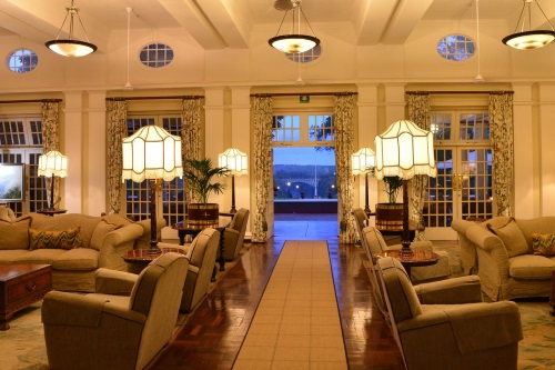 Victoria Falls Hotel lounge